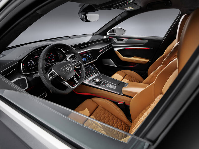 Audi RS6 Avant Nowe Audi RS6 Avant od 0 do 100 km/h przyspiesza w zaledwie 3,6 sekundy. To m.in. zasługa silnika 4.0 TFSI twin-turbo V8 z systemem mild