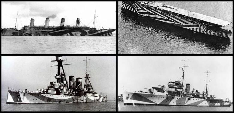 Już podczas pierwszej i drugiej wojny światowej rosnący zasięg dział morskich i wielki strach przed szybkimi torpedami dalekiego zasięgu używanymi przeciwko