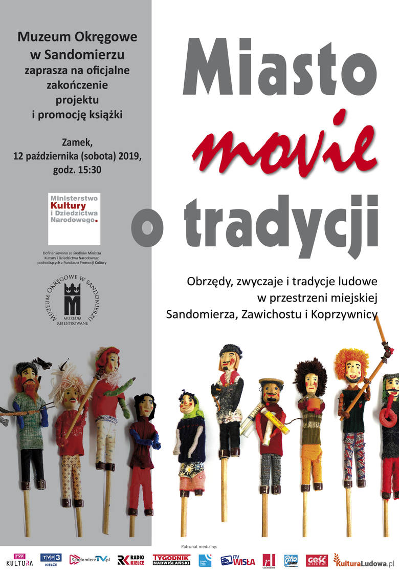 Miasto movie o tradycji- promocja książki w Muzeum Okręgowym, w Sandomierzu 