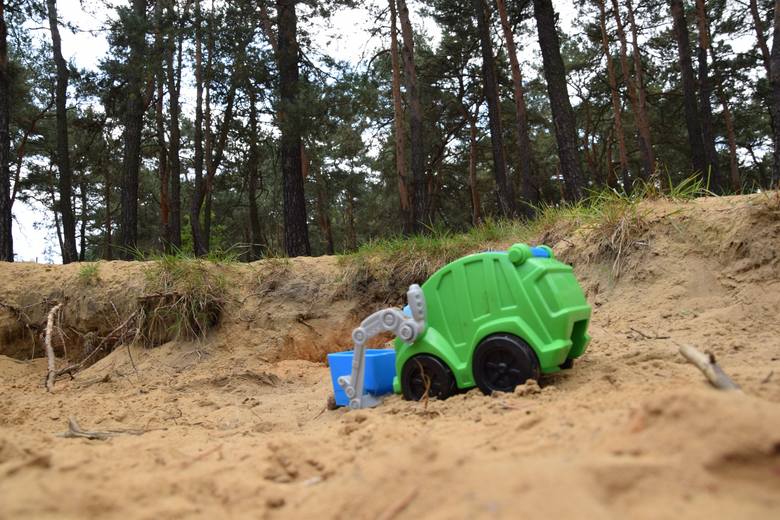 Czy do lasu wjedzie ciężki sprzęt? Czy może dzieci nadal będą bawić się w naturalnych piaskownicach?