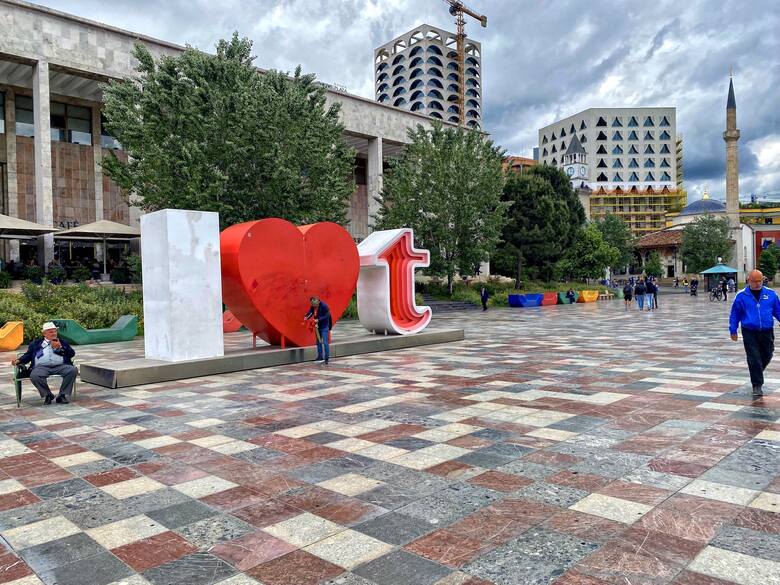 Tirana - stolica Albanii