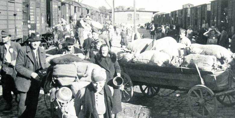 Wysiedlenia Niemców z terenów, które w wyniku drugiej wojny przypadły Polsce. Nie znamy dokładnej liczby wysiedlonych