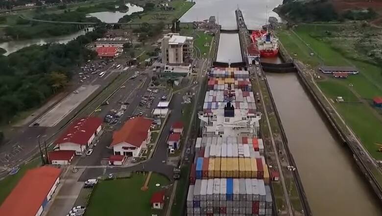 Ruch na Kanale Panamskim dramatycznie spada