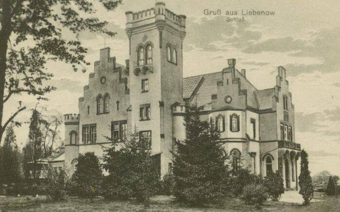 Tak pałac w Lubnie wyglądał za czasów swej światłości.