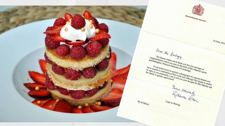 Kucharz z Jastrzebia upiekł tort dla królowej Wielkiej Brytanii