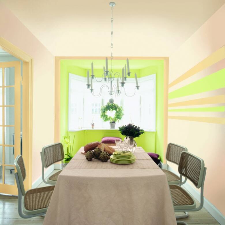 Farby o satynowym połysku rozświetlają pomieszczenia, ale też podkreślają wszelkie niedoskonałości ścian.