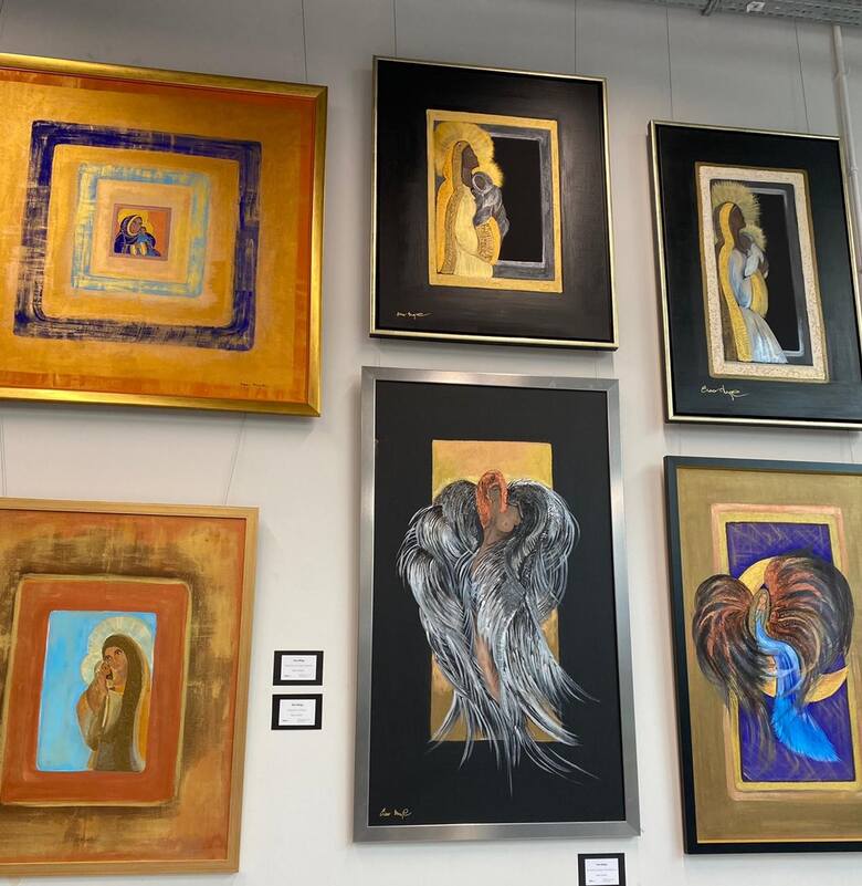 Wystawa prac Ewy Minge pod tytułem "Wszystkie moje grzechy główne" w Praskim Centrum Kultury Koneser