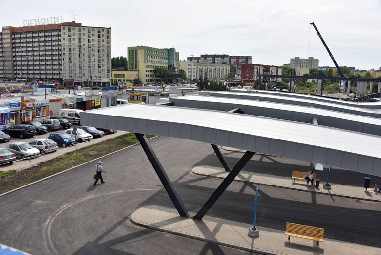 Budowa nowego dworca PKS w Białymstoku. Perony gotowe. Czas na dworzec (zdjęcia)