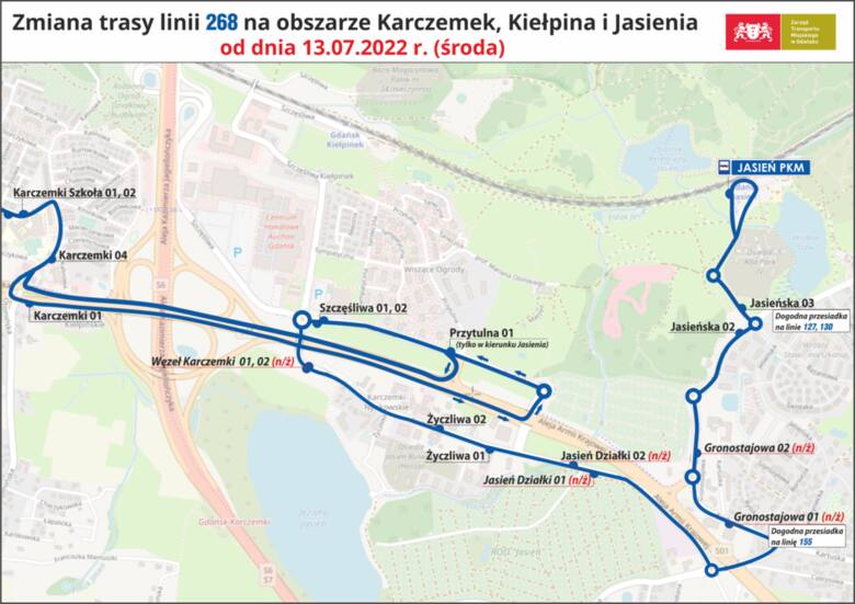 Uwaga kierowcy! Zmiany w kursowaniu autobusów na terenie Gdańska i w organizacji ruchu na pętli „Łostowice Świętokrzyska”
