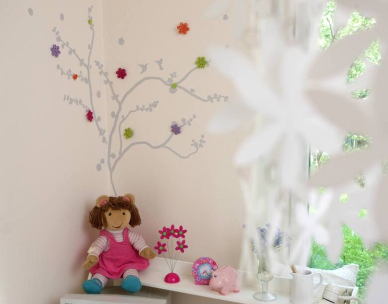 Pokój dziecka urozmaicimy jak użyjemy fajnych dekoracji ściennych.