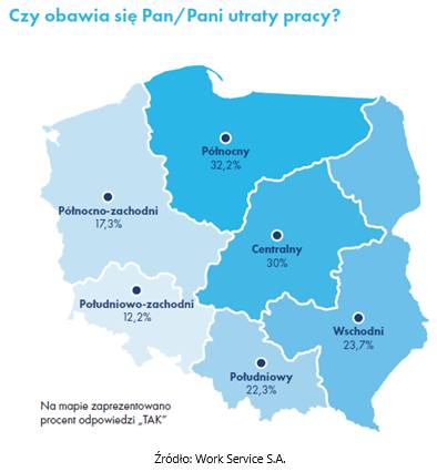 Polska A i B: Zachód spokojny o pracę, na Wschodzie najmniej rekrutacji