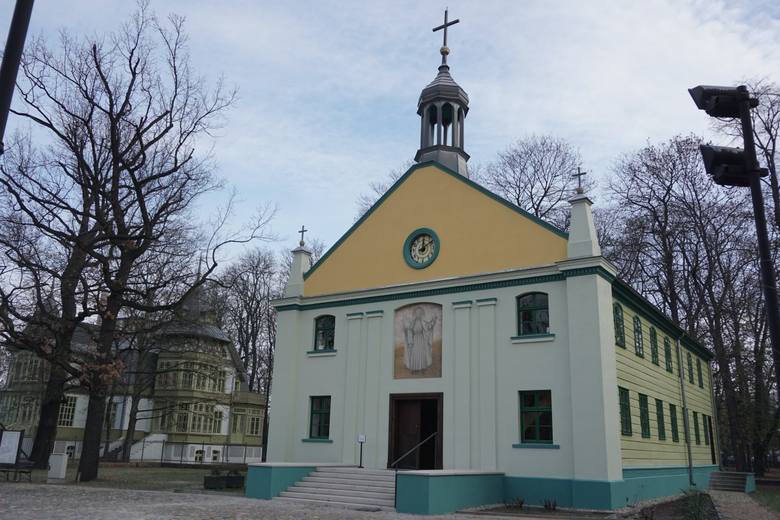 Kościół pw. św. Andrzeja Boboli w Skansenie Łódzkiej Architektury Drewnianej Centralnego Muzeum Włókiennictwa