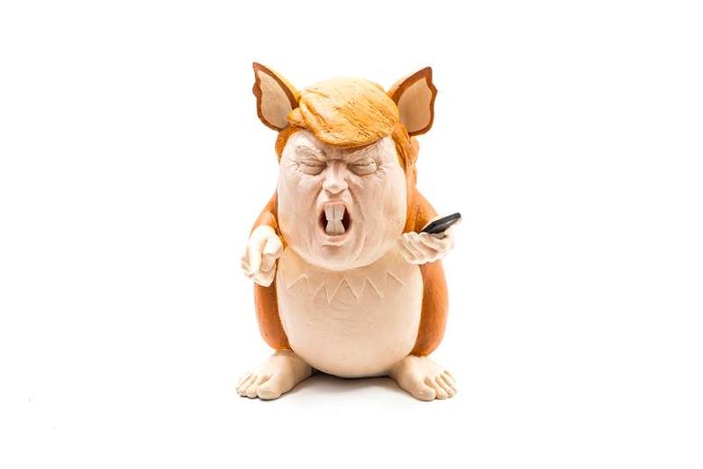 Trump w skórze Pokemona. Nowy projekt szczecińskiej artystki 