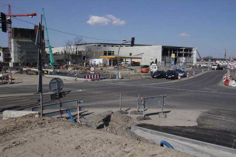 W Katowicach budują drogi dla Galerii Libero. Będą zmiany na DK81 w Katowicach