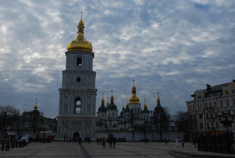 Kijów. Sobór Sofijski jest na liście światowego dziedzictwa kulturalnego UNESCO