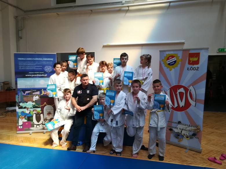 Sukcesy Wojownika Skierniewice podczas Ligi Szkolnej Dzieci w Judo w Łodzi