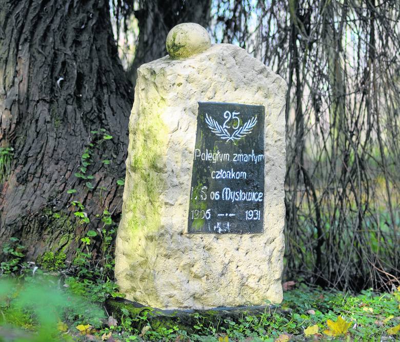 Obelisk poświęcony poległym i zmarłym członkom KS 06 Mysłowice