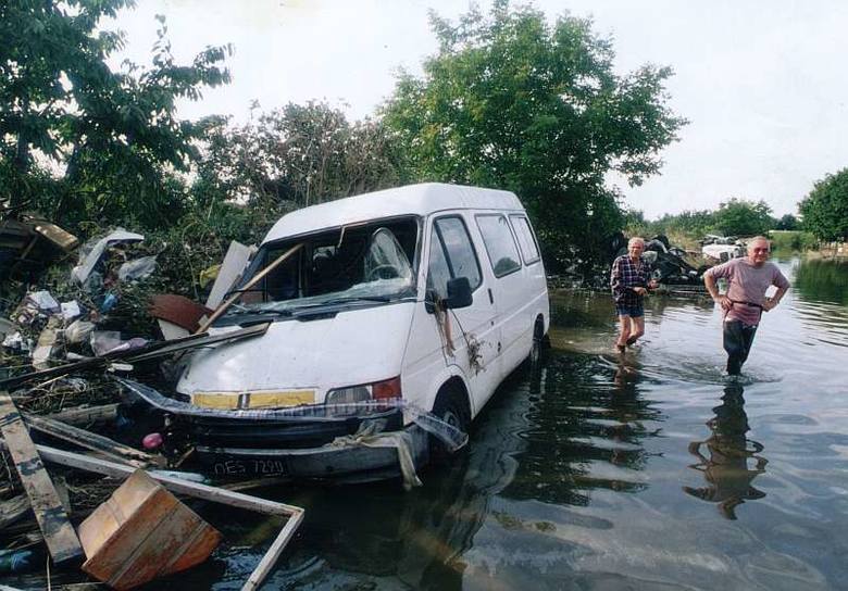 Powódź 1997 w Opolu. 