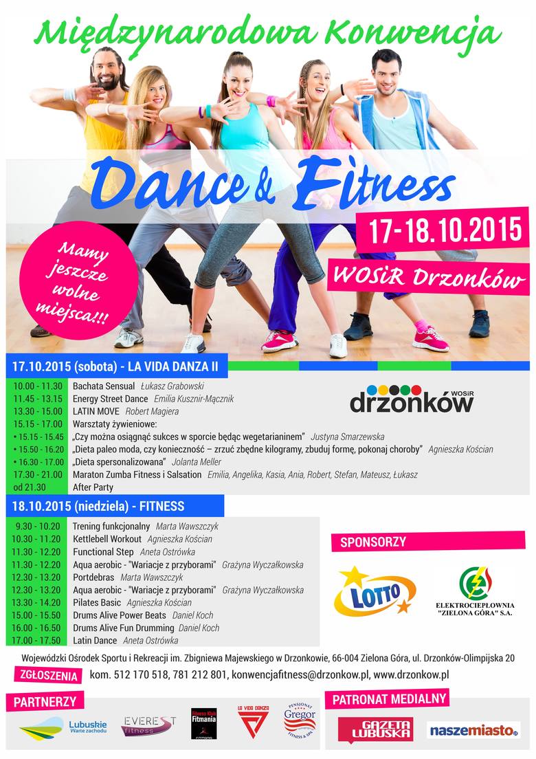 Międzynarodowa Konwencja Dance i Fitness w Drzonkowie