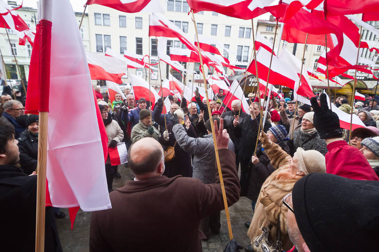 Protesty w Bydgoszczy.