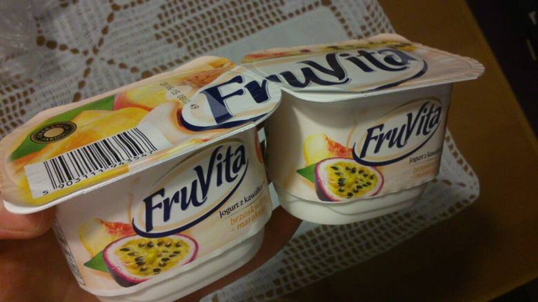 Jogurty Fru Vita z Biedronki mogą zawierać ciało obce