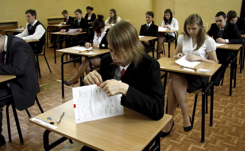 Egzamin gimnazjalny odbył się w kwietniu.