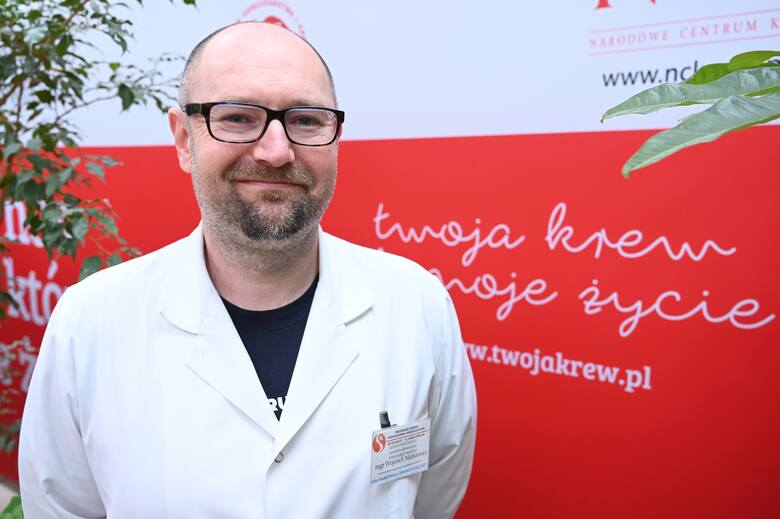 Do oddania krwi zachęca Wojciech Markiewicz, kierownik działu marketingu i sprawozdawczości w Regionalnym Centrum Krwiodawstwa i Krwiolecznictwa w K