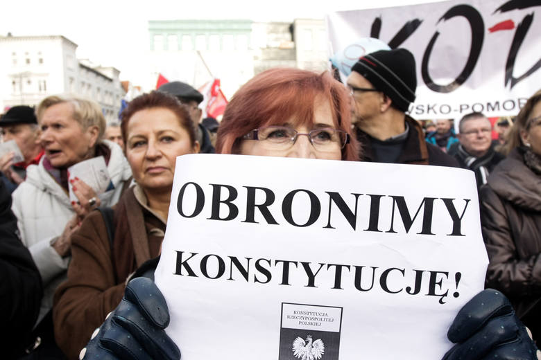 Manifestacje w Bydgoszczy.