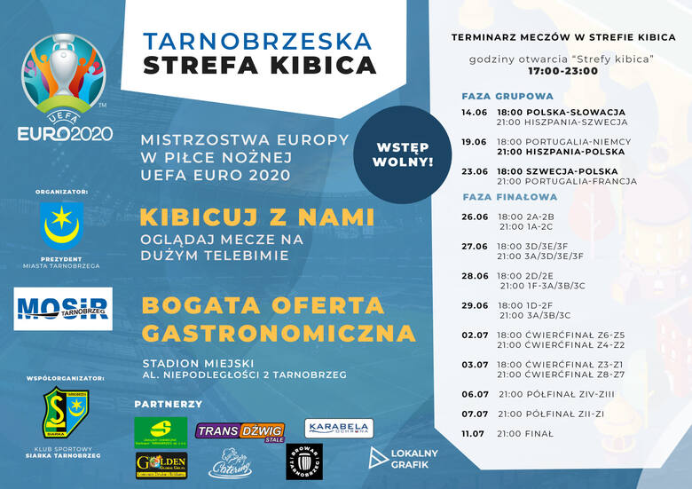 Strefa Kibica na stadionie w Tarnobrzegu od 14 czerwca. Duży ekran i blisko tysiąc miejsc 