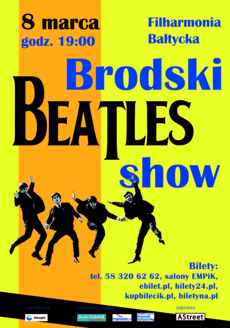 Brodski Beatles Show w Filharmonii Bałtyckiej. Wygraj bilety!