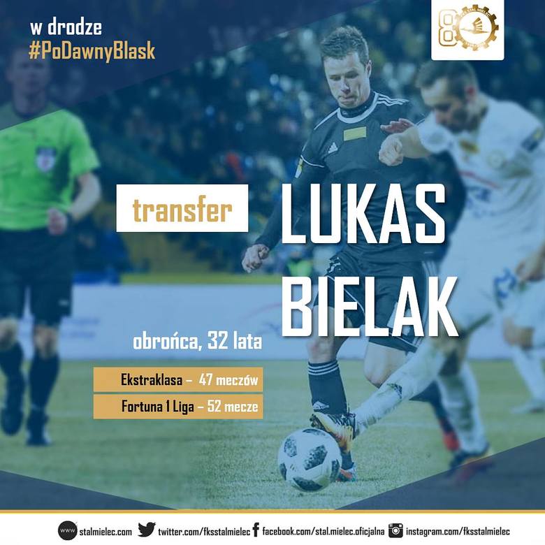 Lukas Bielak zagra o kolejny awans, ale nie z ŁKS-em