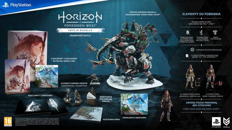 Horizon Forbidden West - premiera, cena, edycje, grafika i wszystko, co wiemy o najnowszej produkcji Guerrilla (Aktualizacja 10.01.2022)