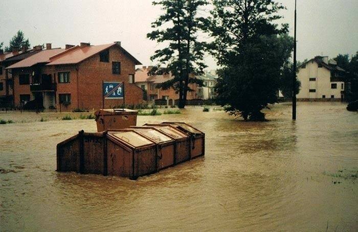Powódź z Kętach w 1997 roku