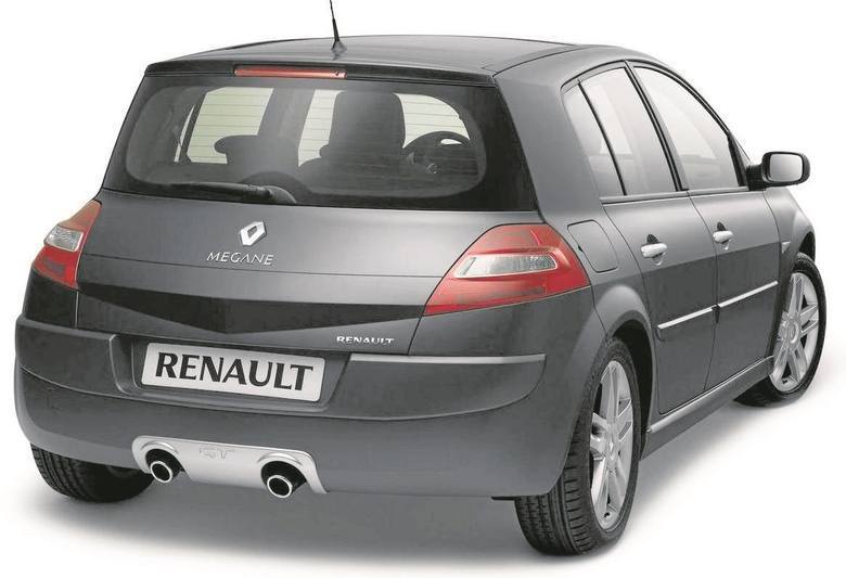 Renault Megane II generacji. I w tym przypadku Le Quement chyba nieco przesadził ze stylizacją nadwozia / Fot. Renault