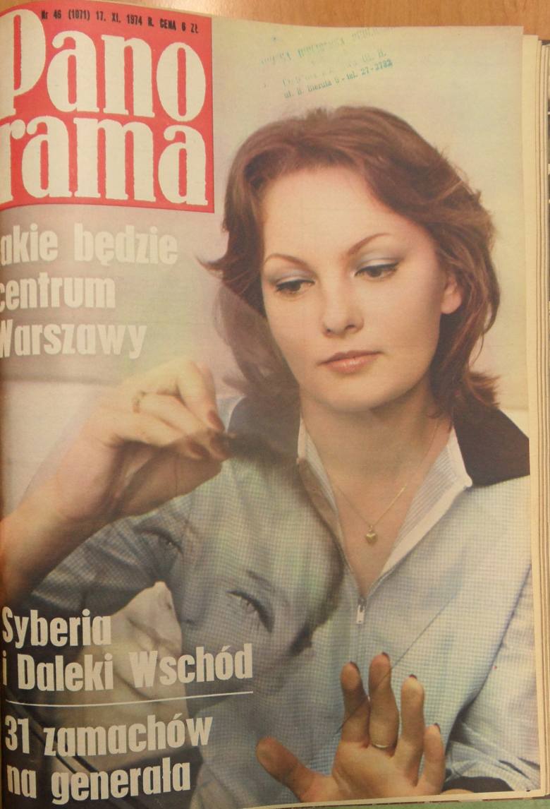 Maria Żurek, retuszerka w Zakładach Graficznych  RSW Prasa-Książka-Ruch w Katowicach, listopad 1974