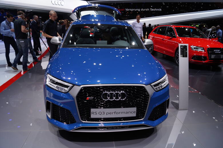 Audi RS Q3 performance Organizatorzy tegorocznej edycji Geneva Motor Show spodziewają się ponad 700 tys. zwiedzających oraz 12 tys. przedstawicieli mediów