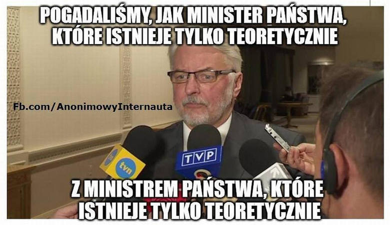 "San Escobar" i Waszczykowski [MEMY] Internet kpi po wpadce ministra spraw zagranicznych 