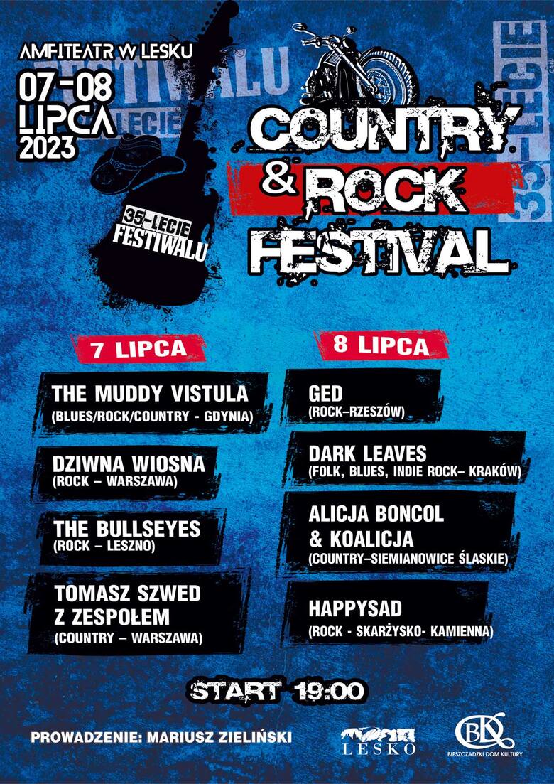 Nasz Patronat. Country & Rock Festival w Lesku. Będzie się działo! Warto się wybrać! [WIDEO]