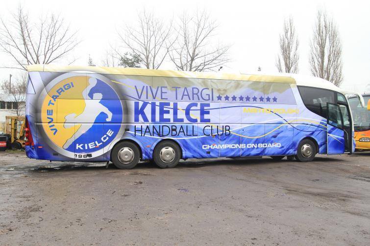 Nowy autokar drużyny Vive Targi Kielce (foto, film)