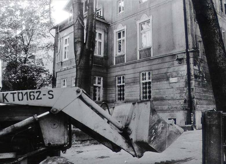 Powódź 1997 w Opolu. Dom Dziecka na Powstańców Śląskich.