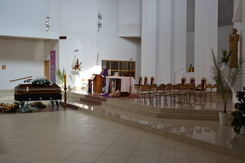 Pogrzeb ofiary rodzinnej tragedii w Gliwicach