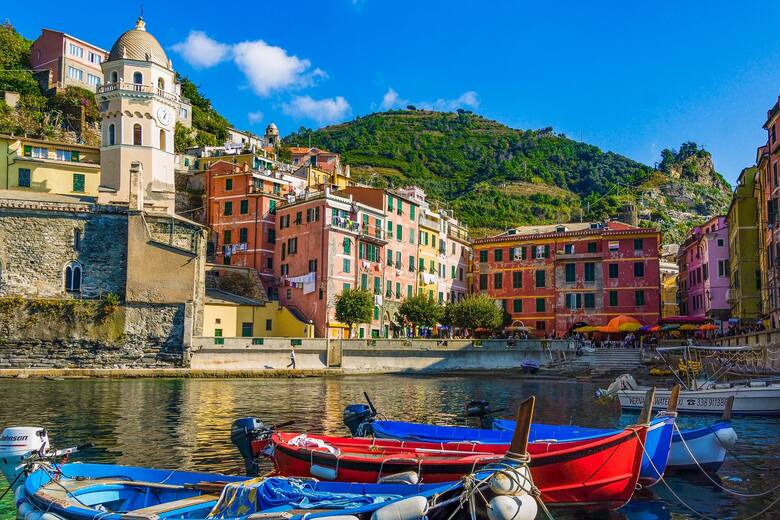 Kolorowe domy w Cinque Terre