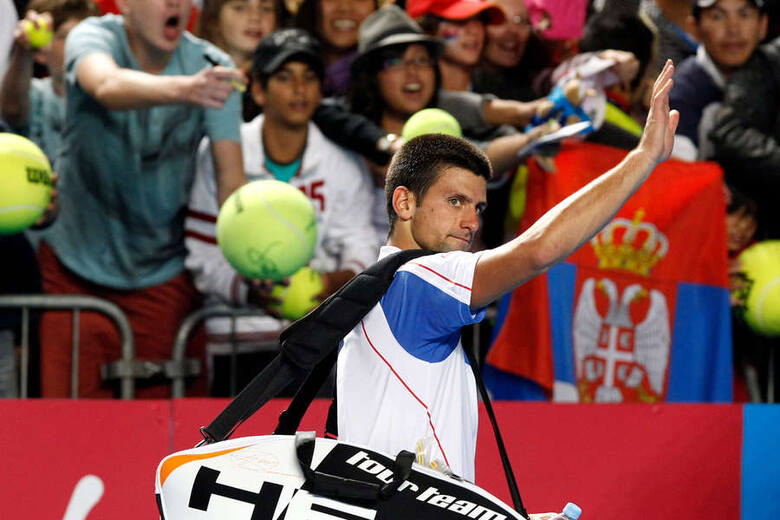 Novak Djoković nie daje o sobie zapomnieć nie tylko kibicom tenisa