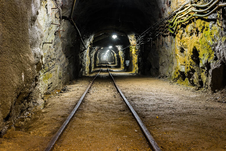 Tunel w kopalni Rammelsberg