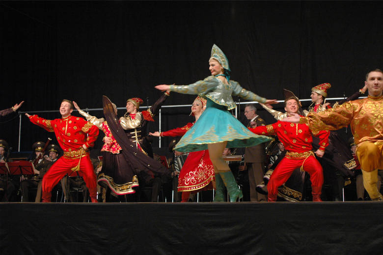 Występ Chóru Aleksandrowa w Zielonej Górze, w marcu 2005 r. 