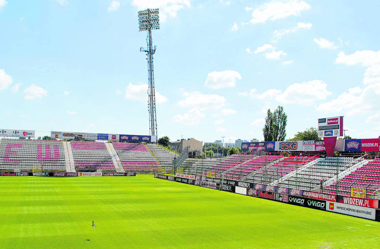 Stadion Widzewa - stan obecny