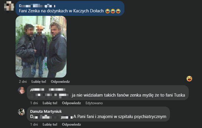 Danuta Martyniuk ordynarnie kłóci się z fanami na Facebooku! Zaszkodzi Zenkowi?