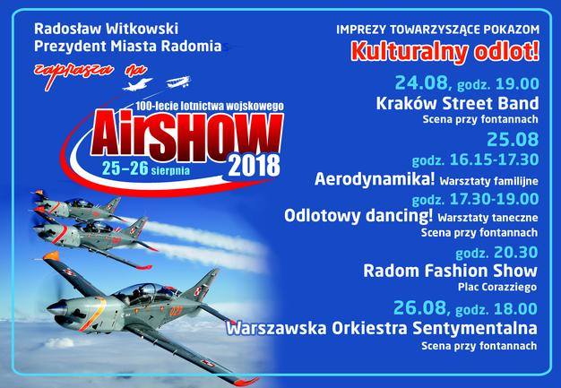 Air Show 2018 w Radomiu od A do Z. Wszystko, co powinieneś wiedzieć o pokazach lotniczych! [WAŻNE INFORMACJE]