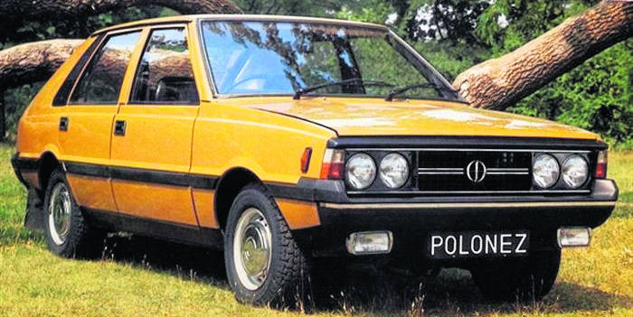Polonez model 1978. Z braku pieniędzy nowe nadwozie "ożeniono" z podwoziem i mechanizmami z końca lat 50. fot. fso