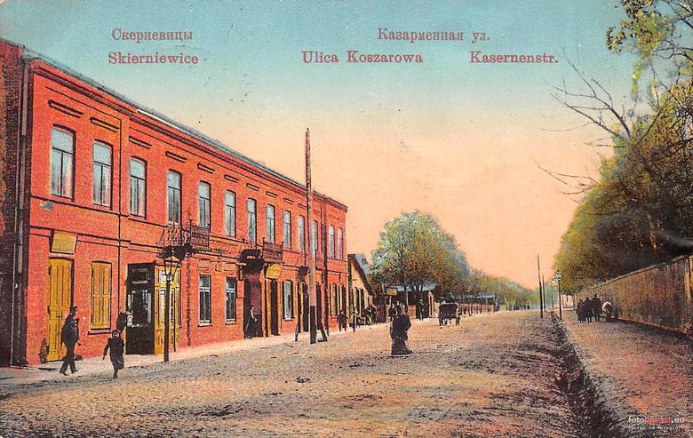 Lata 1900-1910, Budynek dawnej poczty przy ul. Koszarowej